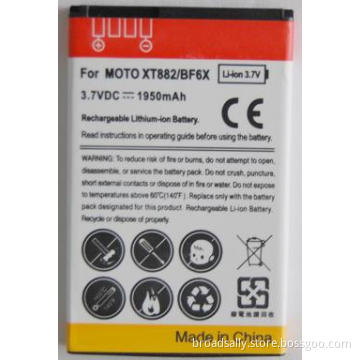 Standard battery for Motorola XT882 BF6X